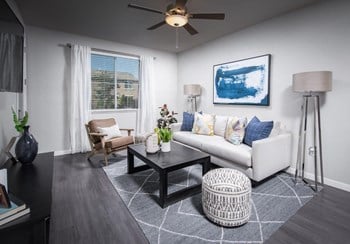 Living room with window